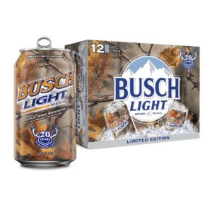 Busch American Lager Beer 12 Cans 12 fl oz