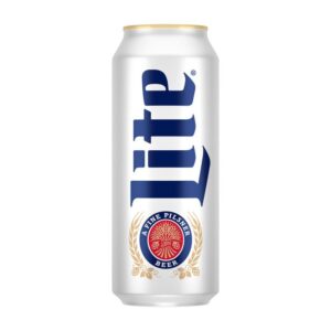 Miller Lite American Light Lager Bee 1 Can 24 fl oz
